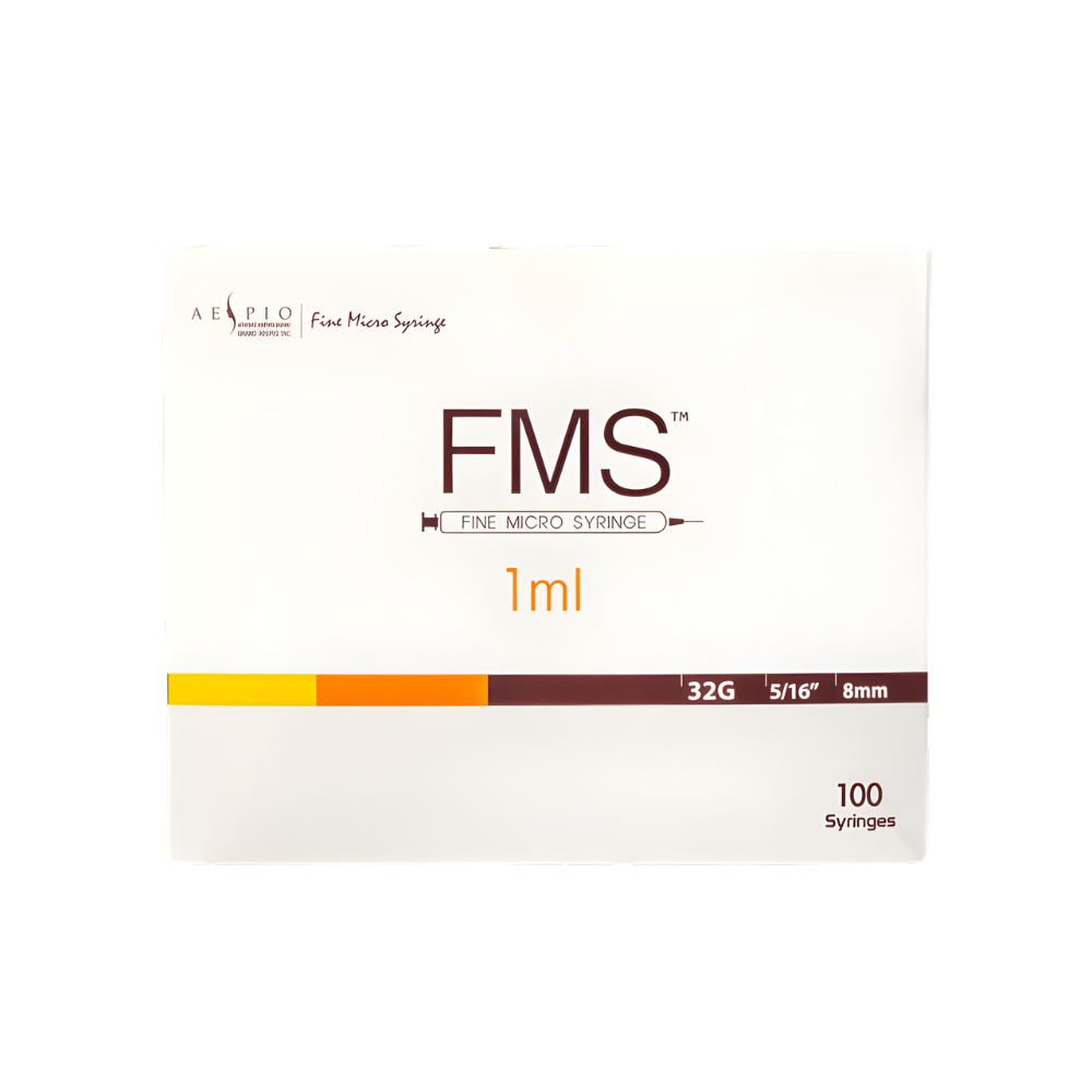 FMS Fine Micro Syringe 32G 1ml box x 100